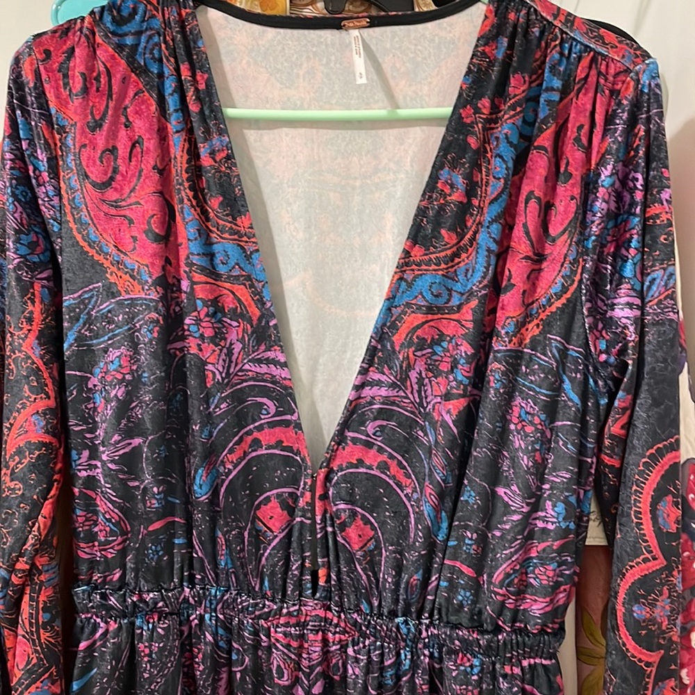 NWT s Giselle velvet jumpsuit